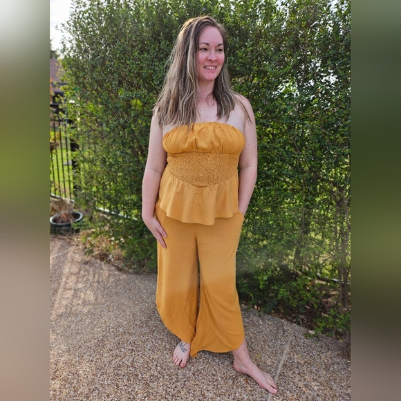 Two Piece Summer Set w/ High Waist and a Crop Top - Y2K Style - Various Sizes - Picture 5 of 7